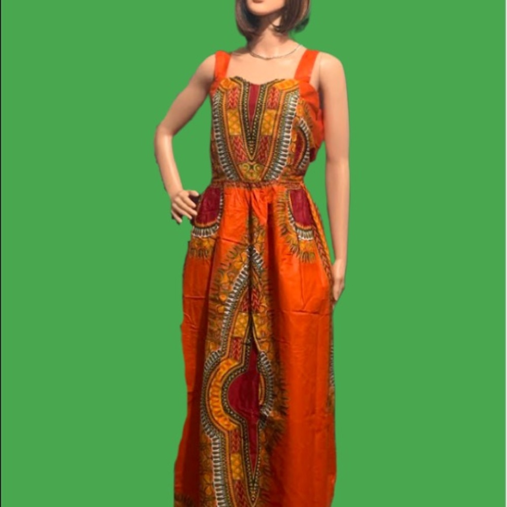 GATHERED WAIST DRESS - Picture 9 of 11